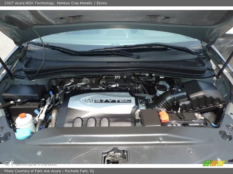 Nimbus Gray Metallic / Ebony 2007 Acura MDX Technology