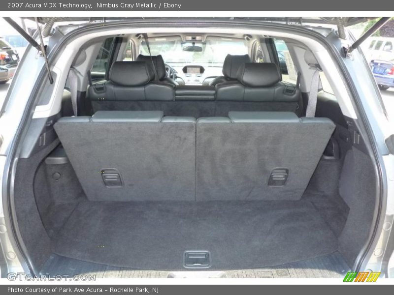 Nimbus Gray Metallic / Ebony 2007 Acura MDX Technology