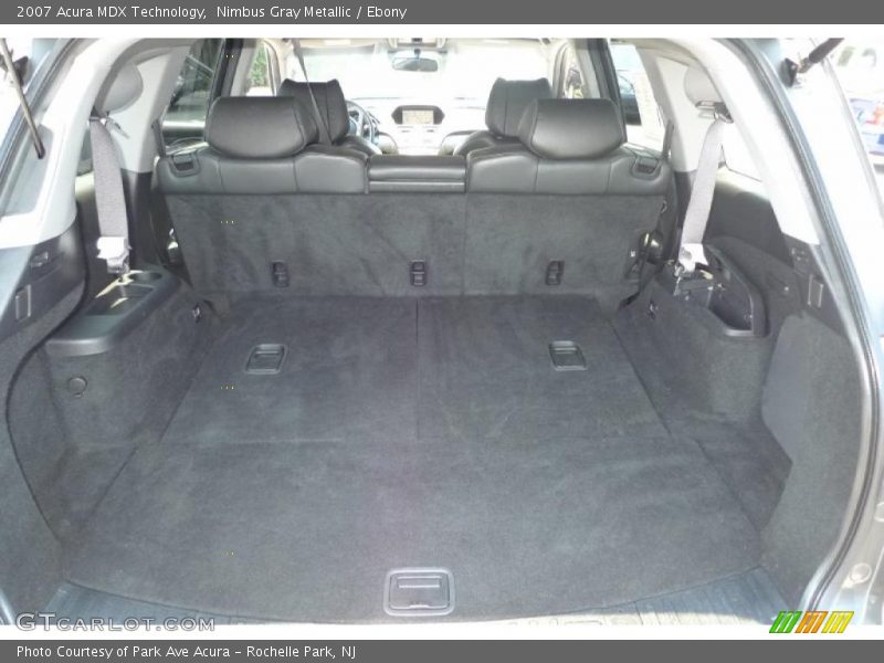 Nimbus Gray Metallic / Ebony 2007 Acura MDX Technology
