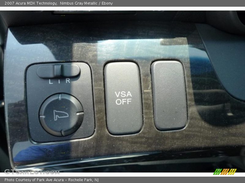 Nimbus Gray Metallic / Ebony 2007 Acura MDX Technology