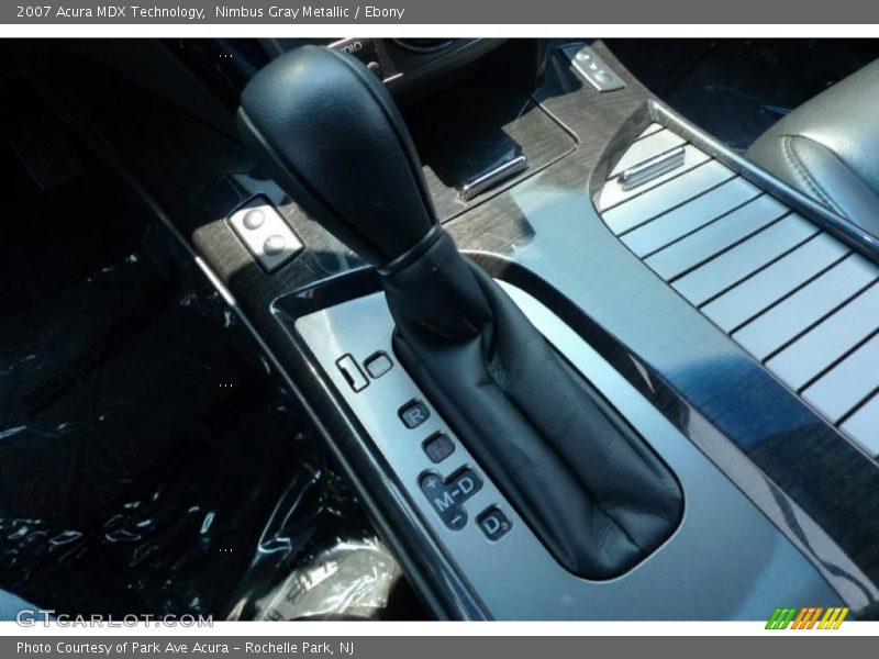 Nimbus Gray Metallic / Ebony 2007 Acura MDX Technology