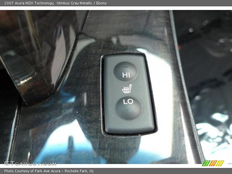 Nimbus Gray Metallic / Ebony 2007 Acura MDX Technology