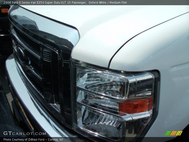 Oxford White / Medium Flint 2008 Ford E Series Van E350 Super Duty XLT 15 Passenger