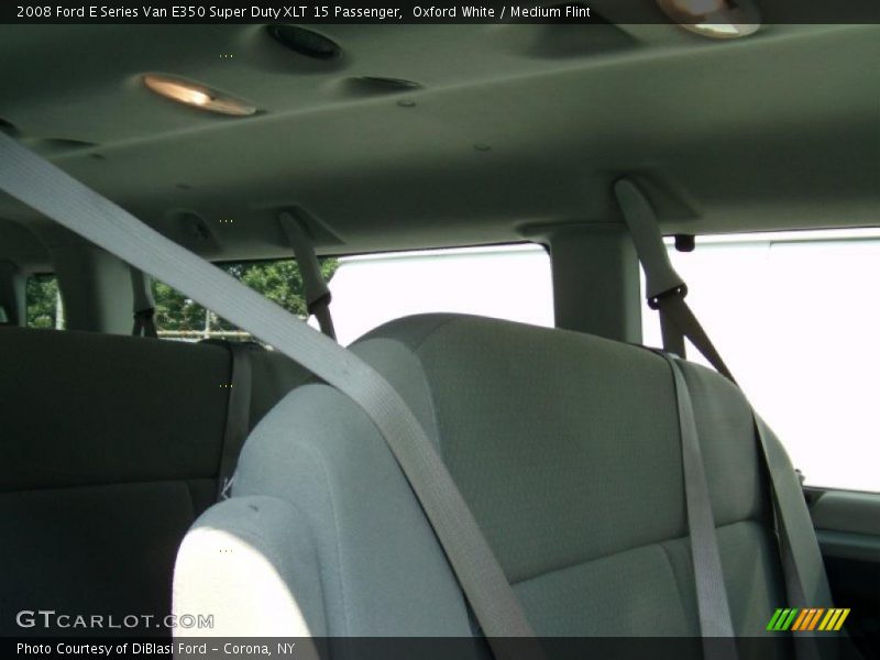 Oxford White / Medium Flint 2008 Ford E Series Van E350 Super Duty XLT 15 Passenger