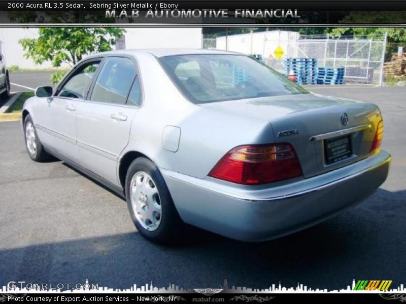 Sebring Silver Metallic / Ebony 2000 Acura RL 3.5 Sedan