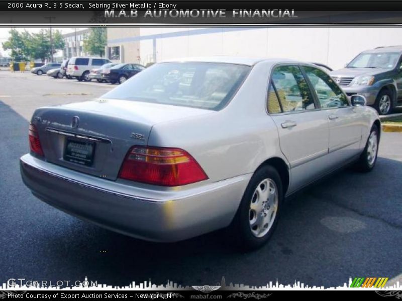 Sebring Silver Metallic / Ebony 2000 Acura RL 3.5 Sedan