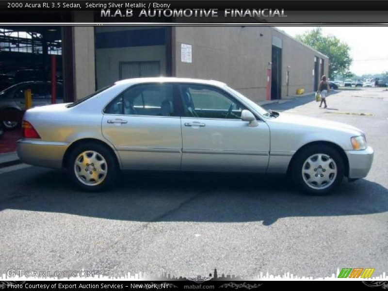 Sebring Silver Metallic / Ebony 2000 Acura RL 3.5 Sedan