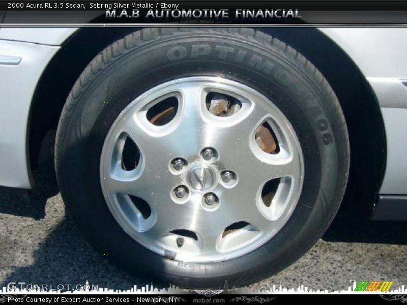 Sebring Silver Metallic / Ebony 2000 Acura RL 3.5 Sedan