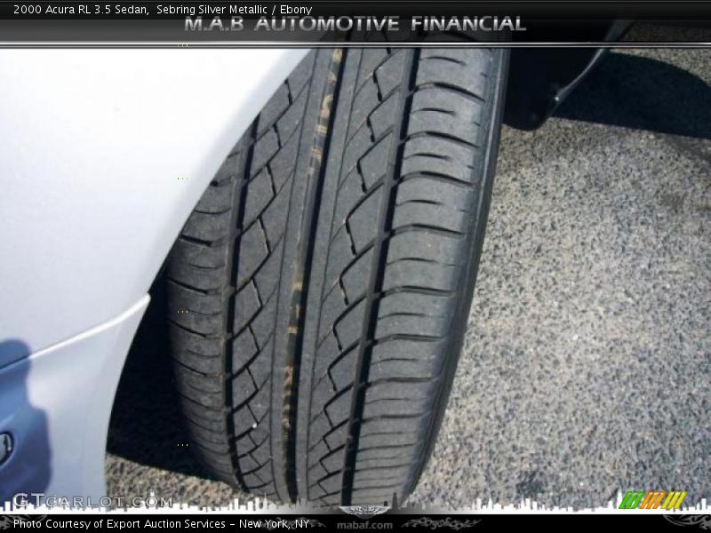 Sebring Silver Metallic / Ebony 2000 Acura RL 3.5 Sedan