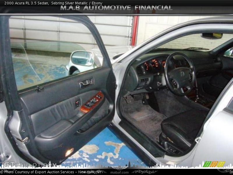 Sebring Silver Metallic / Ebony 2000 Acura RL 3.5 Sedan