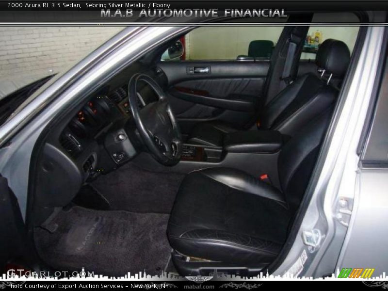 Sebring Silver Metallic / Ebony 2000 Acura RL 3.5 Sedan