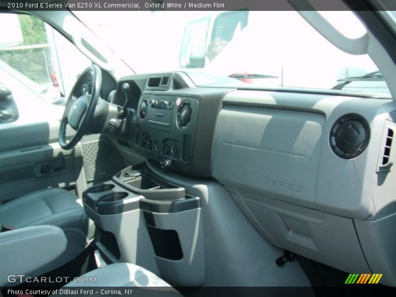 Oxford White / Medium Flint 2010 Ford E Series Van E250 XL Commericial