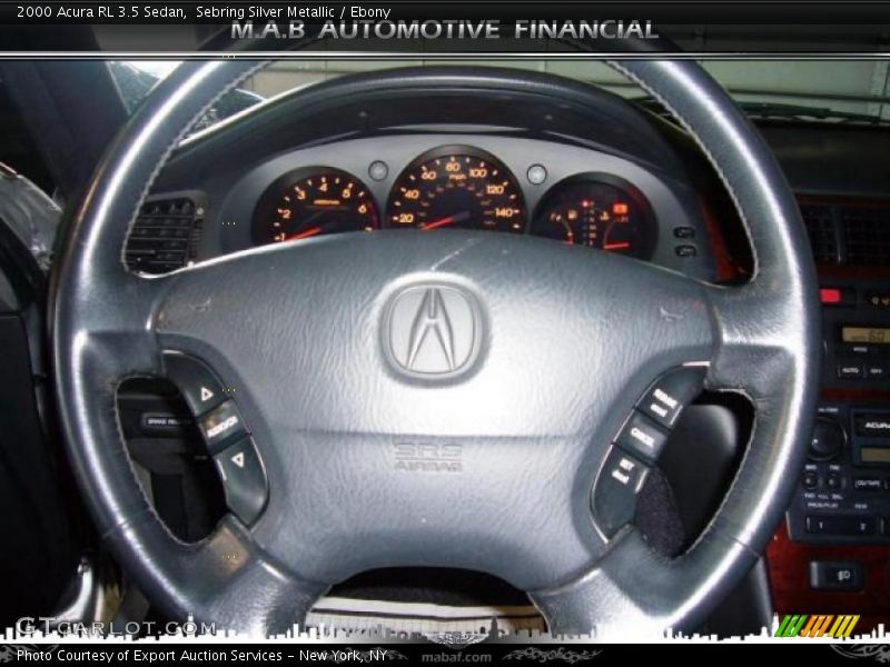 Sebring Silver Metallic / Ebony 2000 Acura RL 3.5 Sedan