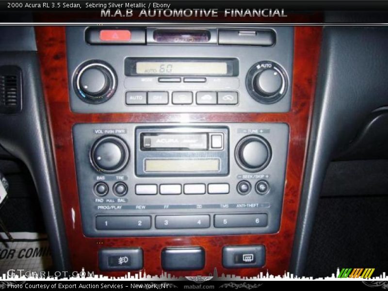 Sebring Silver Metallic / Ebony 2000 Acura RL 3.5 Sedan