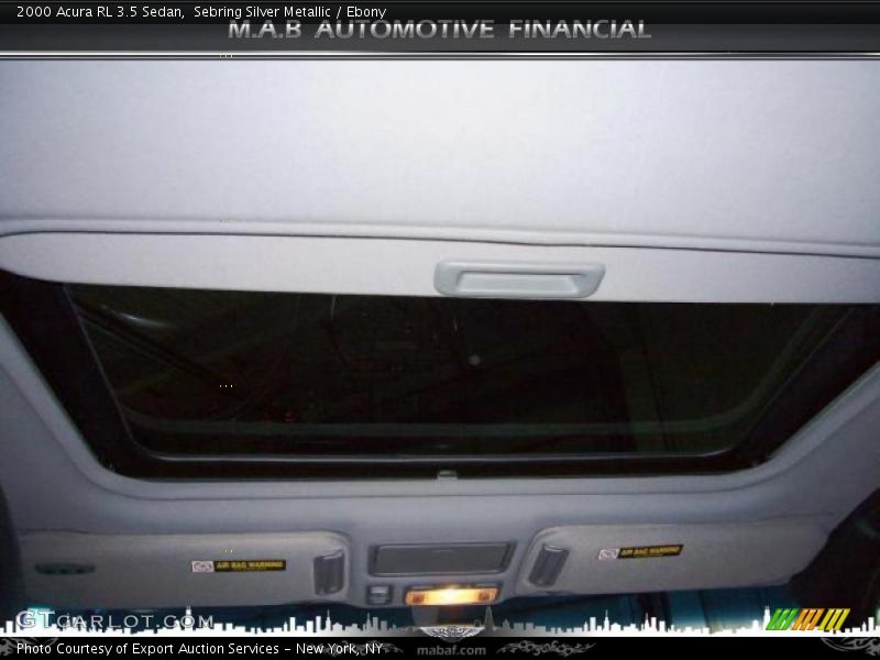 Sebring Silver Metallic / Ebony 2000 Acura RL 3.5 Sedan