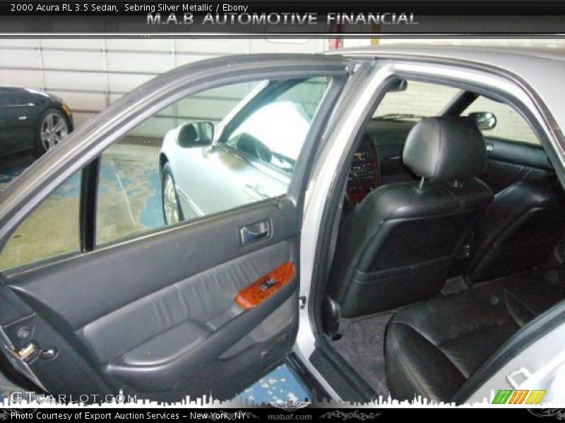 Sebring Silver Metallic / Ebony 2000 Acura RL 3.5 Sedan