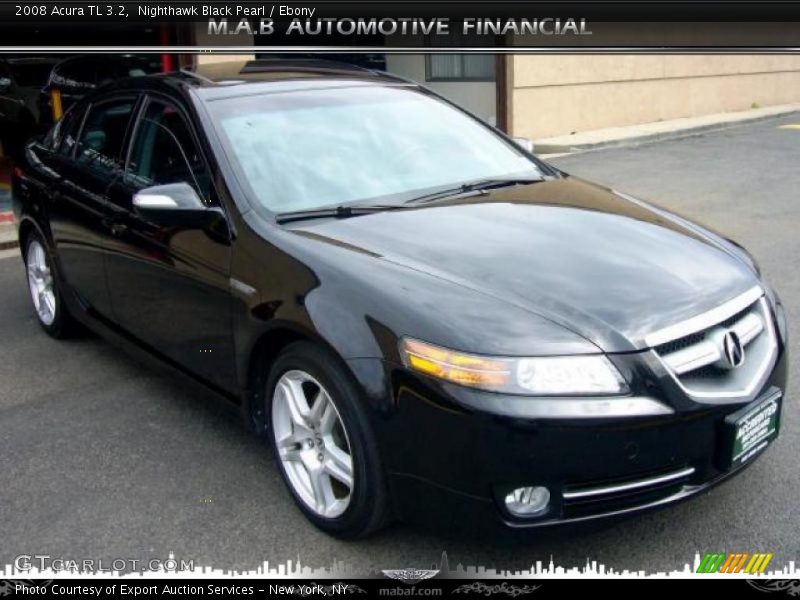 Nighthawk Black Pearl / Ebony 2008 Acura TL 3.2