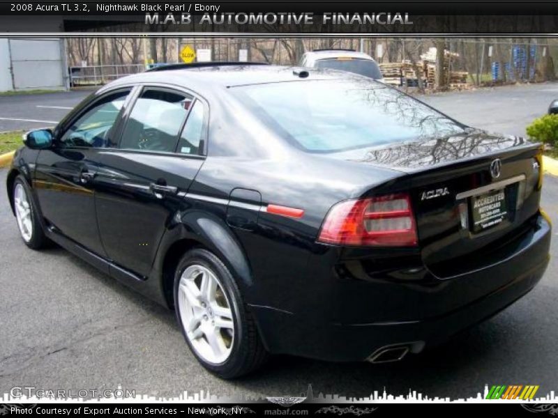 Nighthawk Black Pearl / Ebony 2008 Acura TL 3.2