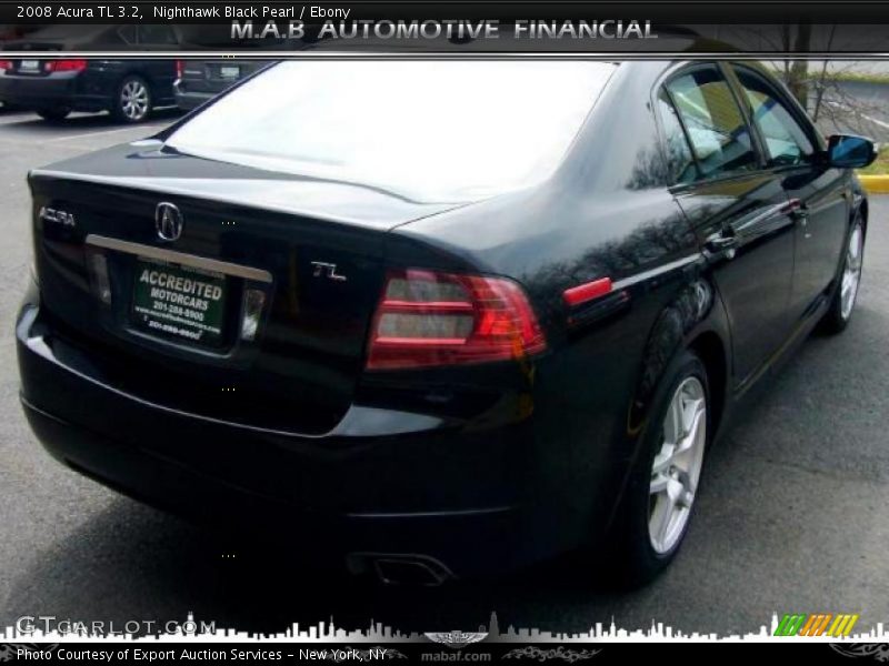 Nighthawk Black Pearl / Ebony 2008 Acura TL 3.2