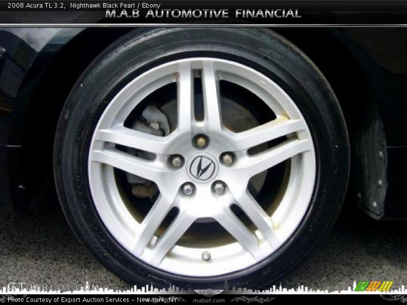 Nighthawk Black Pearl / Ebony 2008 Acura TL 3.2