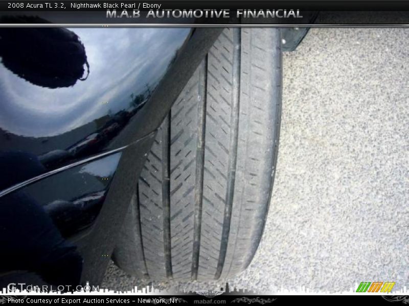 Nighthawk Black Pearl / Ebony 2008 Acura TL 3.2