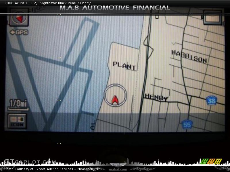 Nighthawk Black Pearl / Ebony 2008 Acura TL 3.2