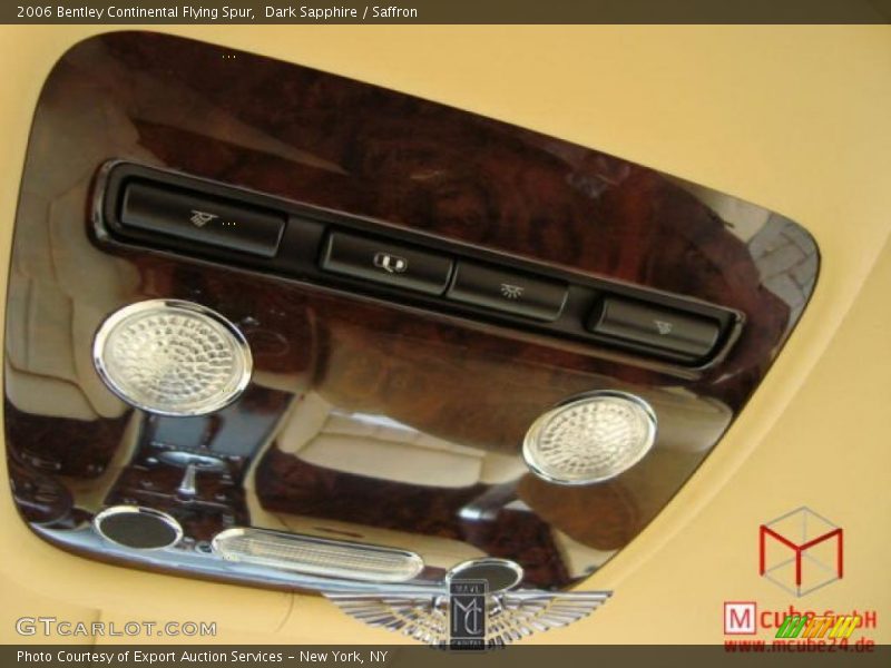 Dark Sapphire / Saffron 2006 Bentley Continental Flying Spur