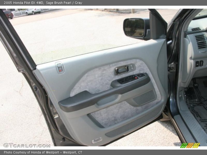 Sage Brush Pearl / Gray 2005 Honda Pilot EX 4WD