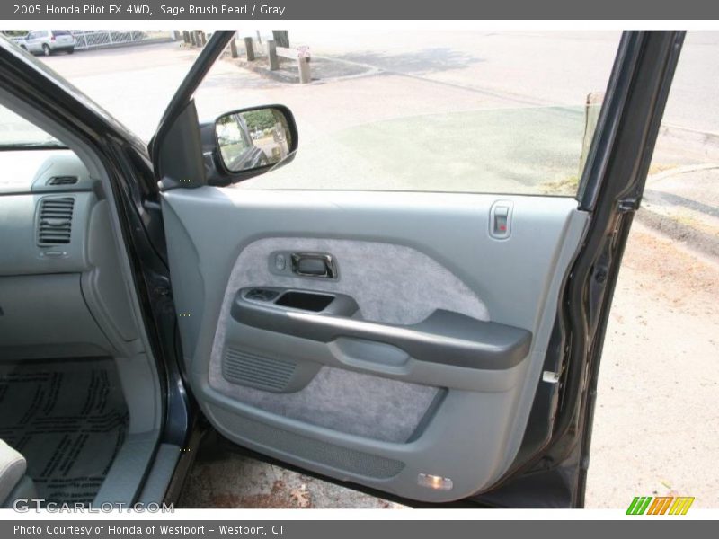 Sage Brush Pearl / Gray 2005 Honda Pilot EX 4WD