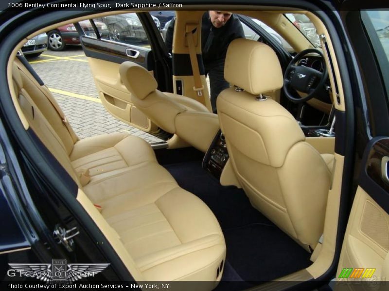 Dark Sapphire / Saffron 2006 Bentley Continental Flying Spur