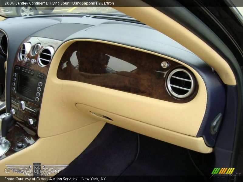 Dark Sapphire / Saffron 2006 Bentley Continental Flying Spur
