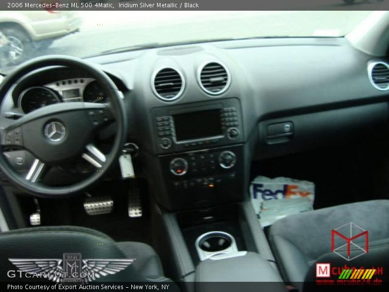 Iridium Silver Metallic / Black 2006 Mercedes-Benz ML 500 4Matic
