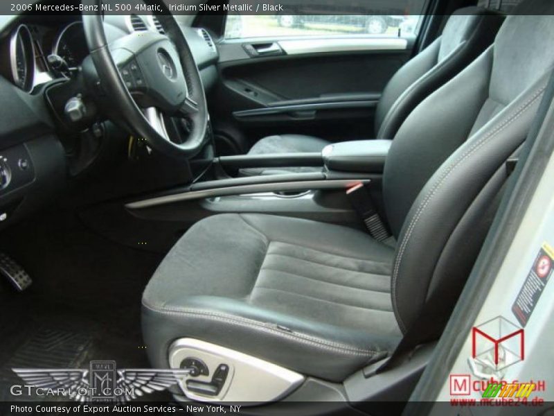 Iridium Silver Metallic / Black 2006 Mercedes-Benz ML 500 4Matic