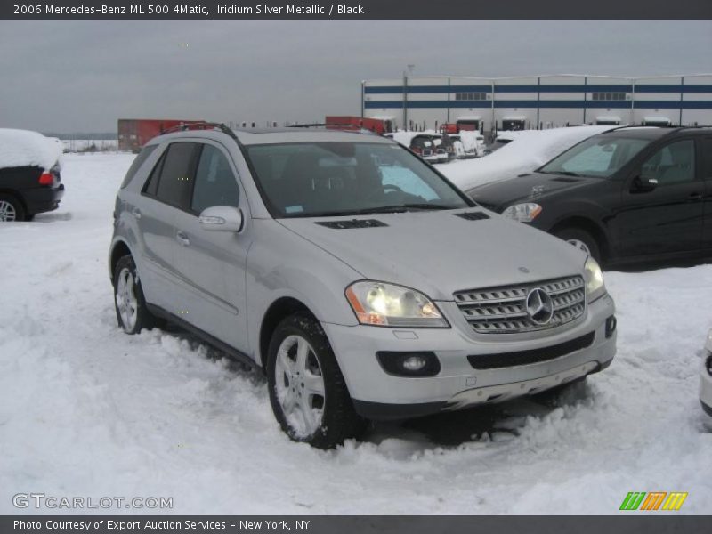 Iridium Silver Metallic / Black 2006 Mercedes-Benz ML 500 4Matic