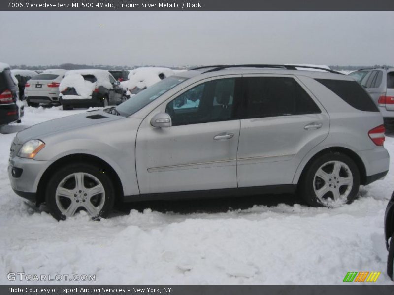Iridium Silver Metallic / Black 2006 Mercedes-Benz ML 500 4Matic