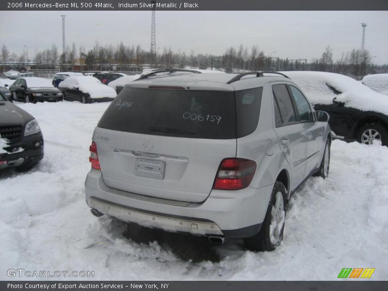 Iridium Silver Metallic / Black 2006 Mercedes-Benz ML 500 4Matic