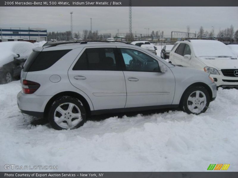 Iridium Silver Metallic / Black 2006 Mercedes-Benz ML 500 4Matic
