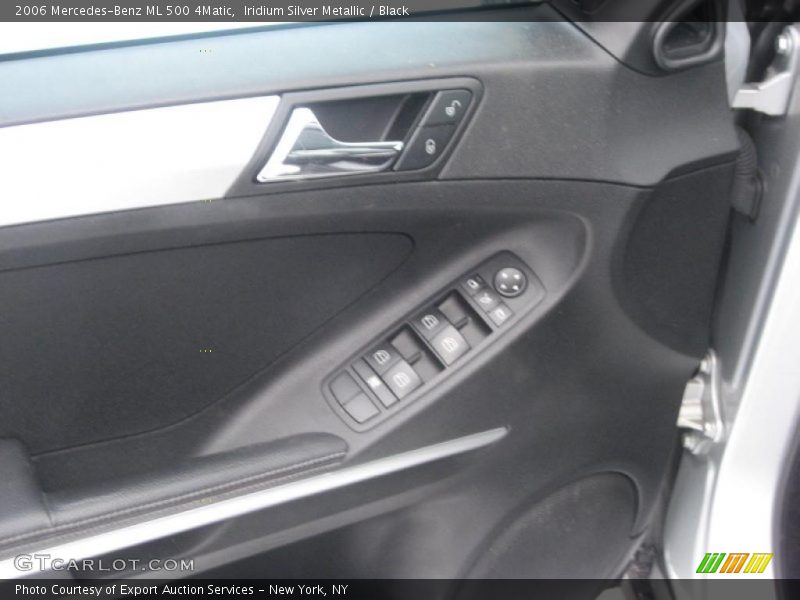Iridium Silver Metallic / Black 2006 Mercedes-Benz ML 500 4Matic