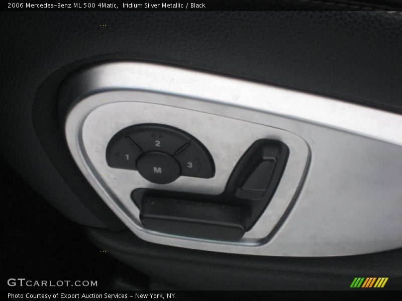 Iridium Silver Metallic / Black 2006 Mercedes-Benz ML 500 4Matic