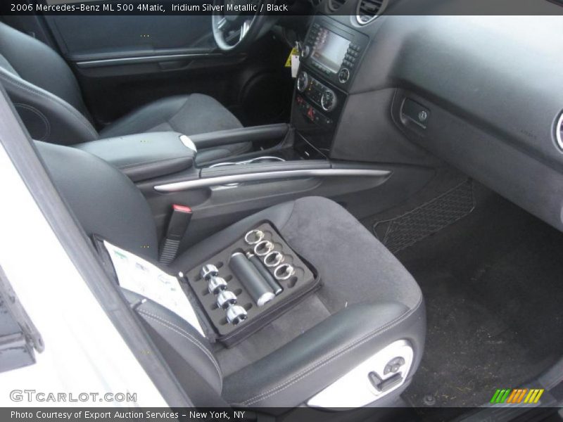 Iridium Silver Metallic / Black 2006 Mercedes-Benz ML 500 4Matic