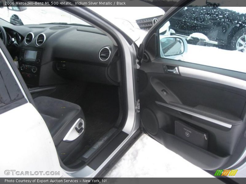 Iridium Silver Metallic / Black 2006 Mercedes-Benz ML 500 4Matic