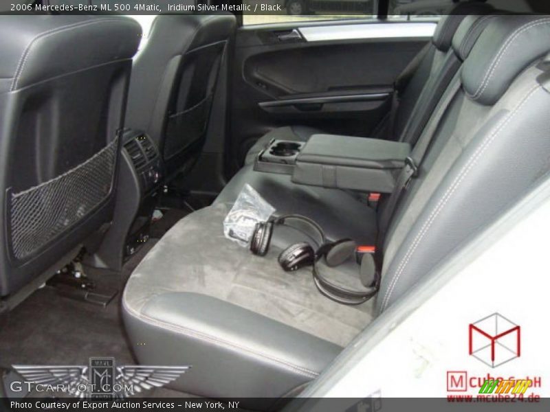 Iridium Silver Metallic / Black 2006 Mercedes-Benz ML 500 4Matic