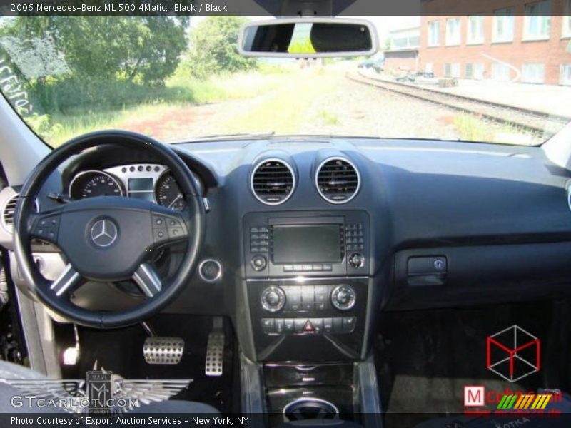 Black / Black 2006 Mercedes-Benz ML 500 4Matic