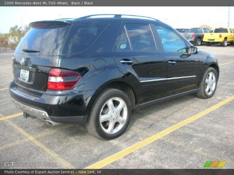 Black / Black 2006 Mercedes-Benz ML 500 4Matic