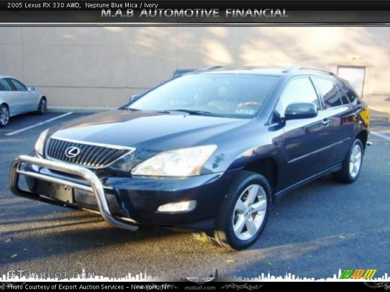 Neptune Blue Mica / Ivory 2005 Lexus RX 330 AWD