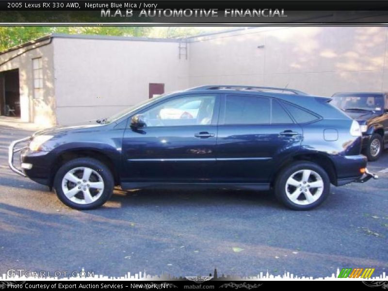 Neptune Blue Mica / Ivory 2005 Lexus RX 330 AWD