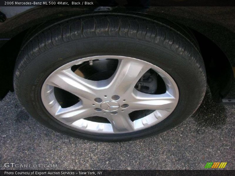 Black / Black 2006 Mercedes-Benz ML 500 4Matic