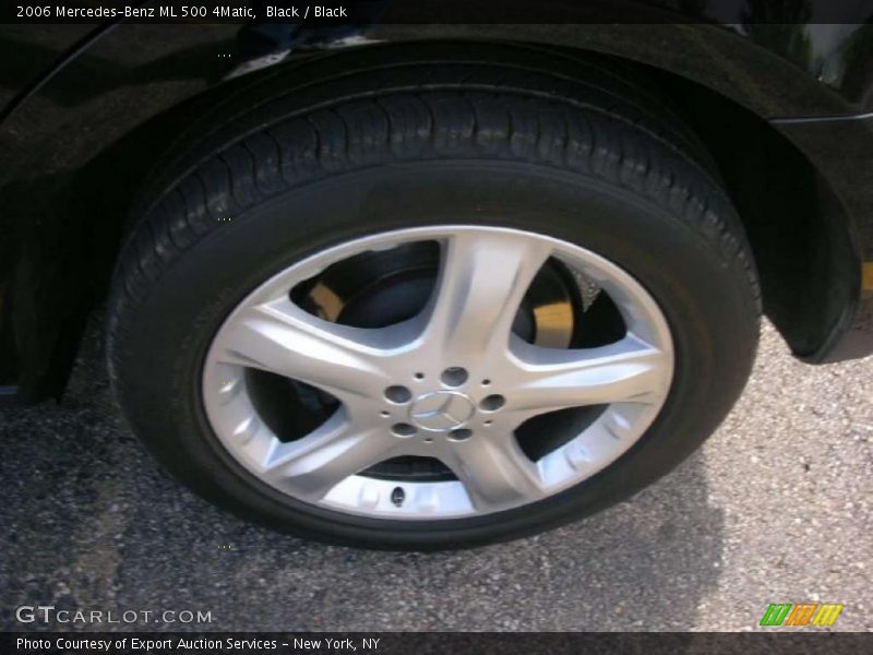 Black / Black 2006 Mercedes-Benz ML 500 4Matic