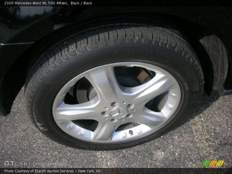 Black / Black 2006 Mercedes-Benz ML 500 4Matic