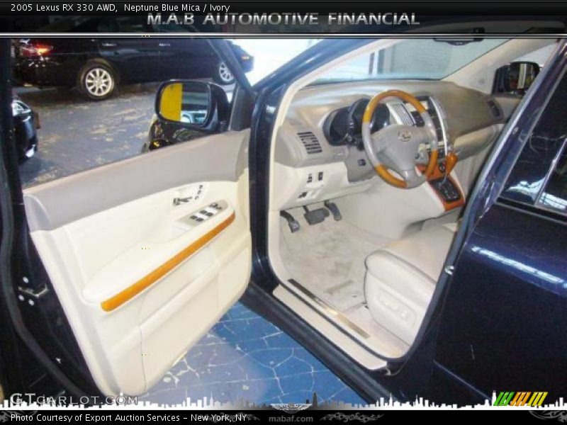 Neptune Blue Mica / Ivory 2005 Lexus RX 330 AWD
